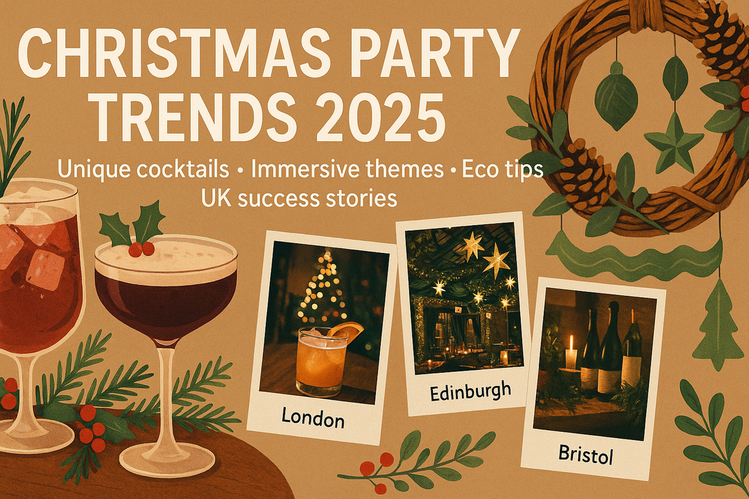How to Host the Ultimate Christmas Drinks Party: Trends, Tips & Creative Ideas for 2025