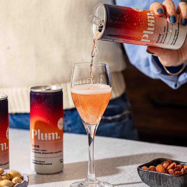 Gasm Drinks Plum, Gin-Infused, Fizz Cans 250ml