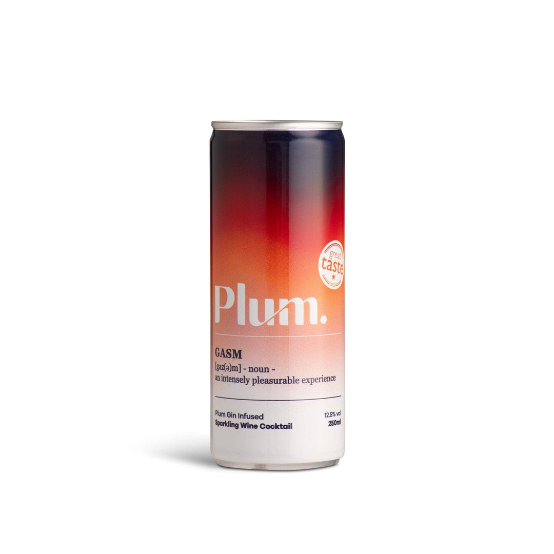 Gasm Drinks Plum, Gin-Infused, Fizz Cans 250ml