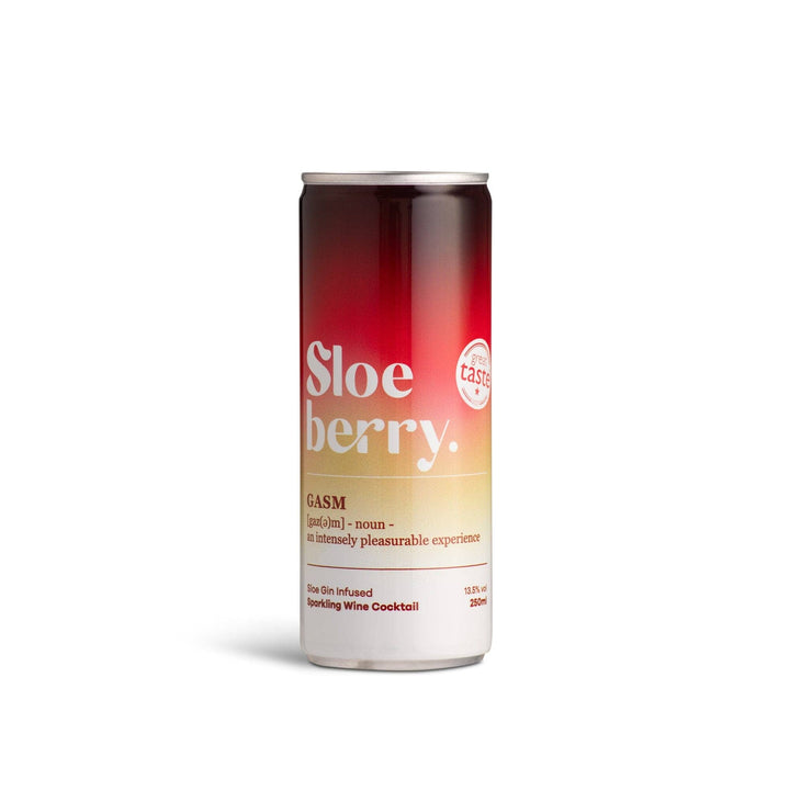 Gasm Drinks Sloe berry, Gin-Infused, Fizz Cans 250ml